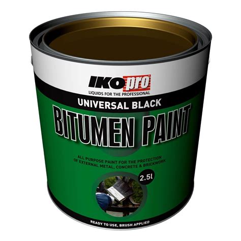 homebase bitumen paint  Under ideal conditions, the painting will last for a long time